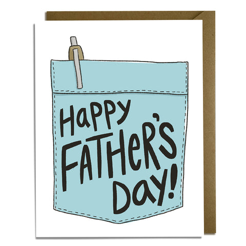 Dad Pocket - Father's Day Card