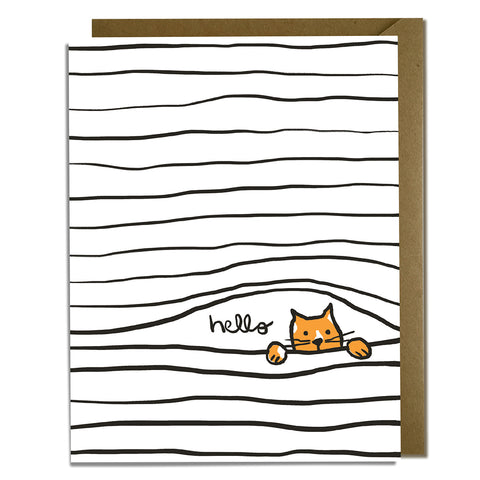 Hello Cat Everyday Card
