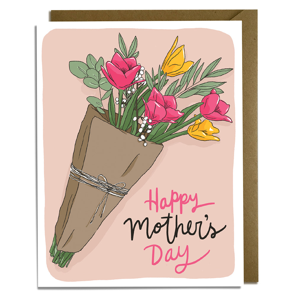 Sisters Of Carmel: Flower Bouquet Mother's Day Greeting Card