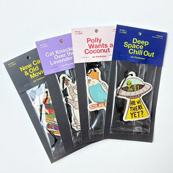 Cat Air Freshener - Lavender