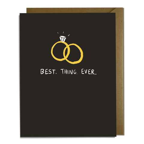 Best Thing Ever Wedding Card