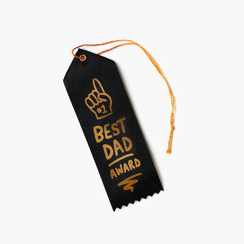 Best Dad Award Ribbon