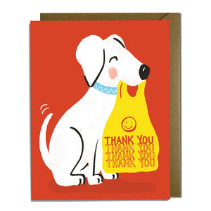 Dog Bag Thank You Card