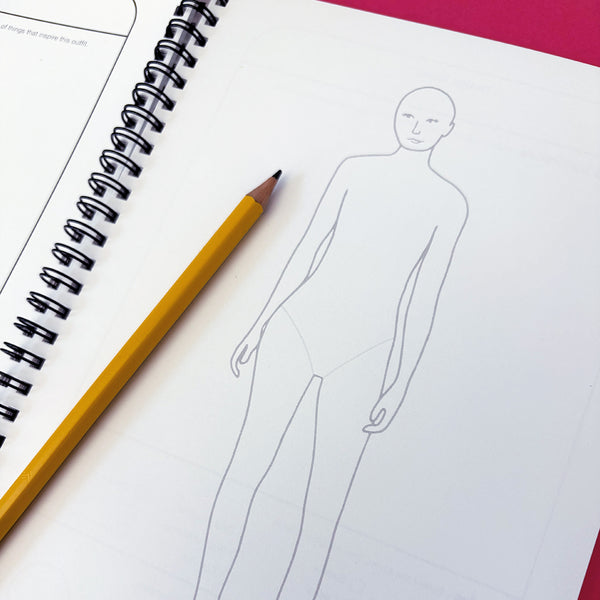 Kids Fashion Frenzy - Fashion Design Sketchbook Activity Book