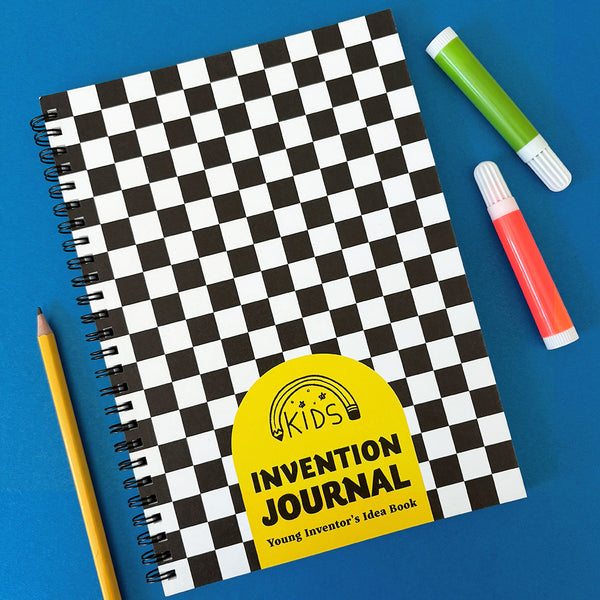 Kids Invention Journal - Activity Book for Young Inventors and Engineers