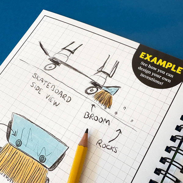 Kids Invention Journal - Activity Book for Young Inventors and Engineers
