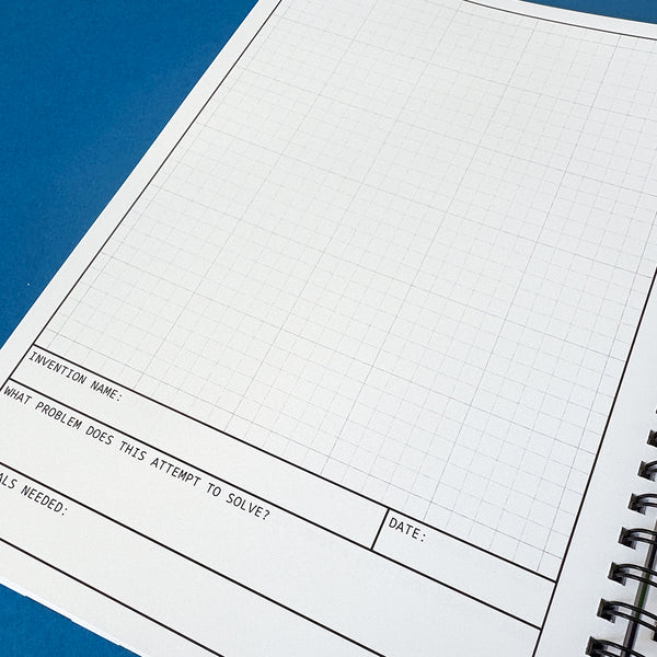 Kids Invention Journal - Activity Book for Young Inventors and Engineers