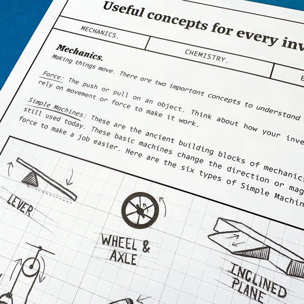 Kids Invention Journal - Activity Book for Young Inventors and Engineers