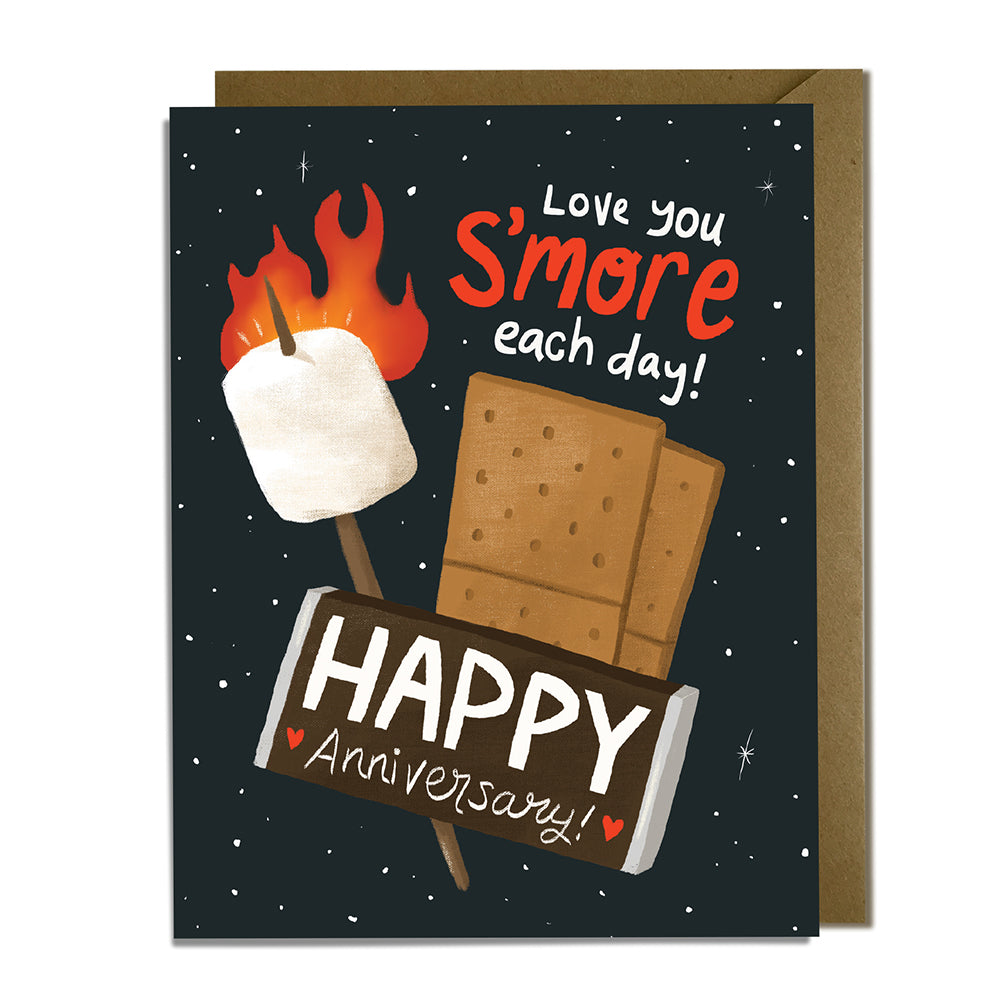 Love You S'more Anniversary Card