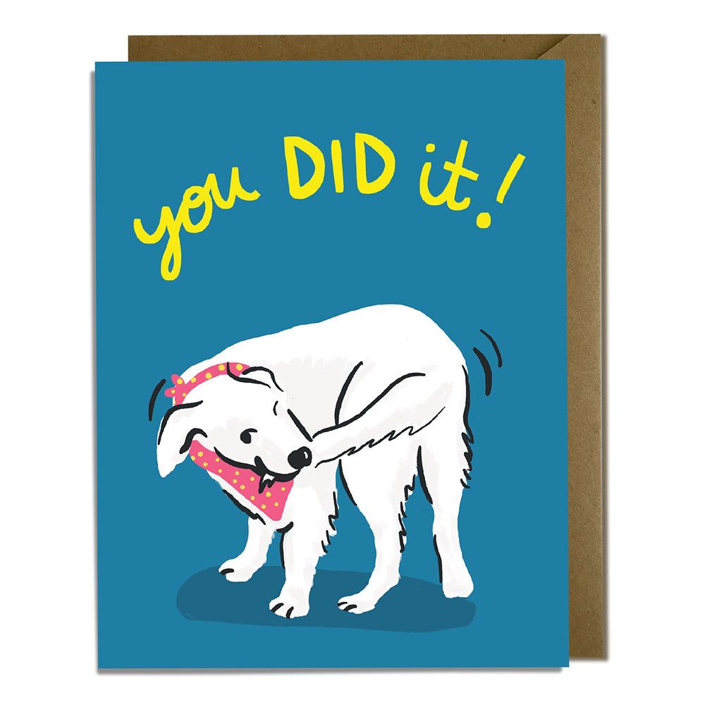 You Did It! - Congrats Card