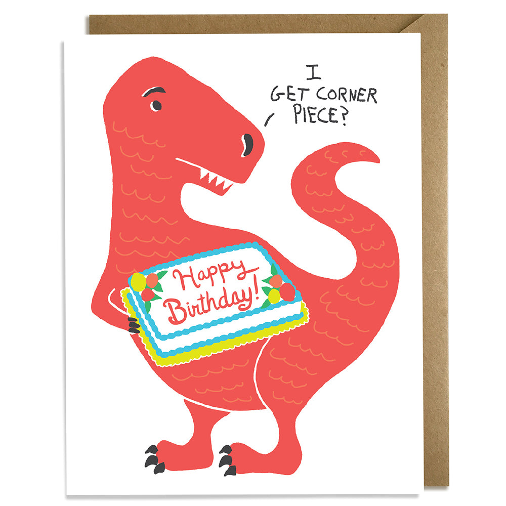 I Get Corner Piece - Birthday Card