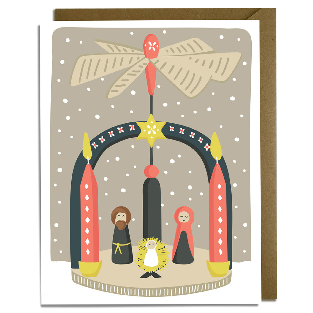 Christmas Candle - Christmas Card