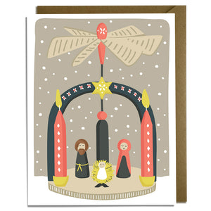 Christmas Candle - Christmas Card