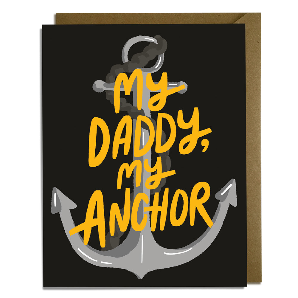 Daddy Anchor - Father's Day Card