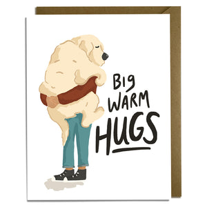 Dog Hug Card