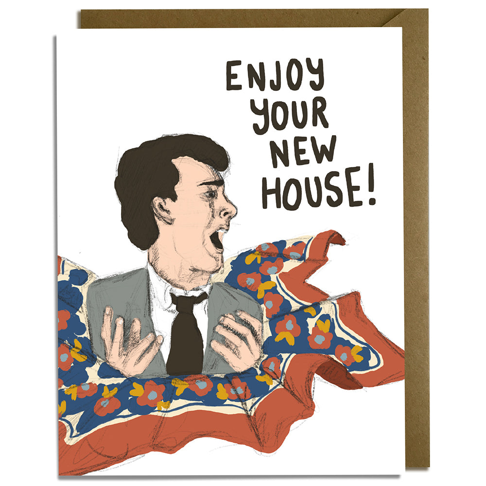 Enjoy New House - Funny New Home Card