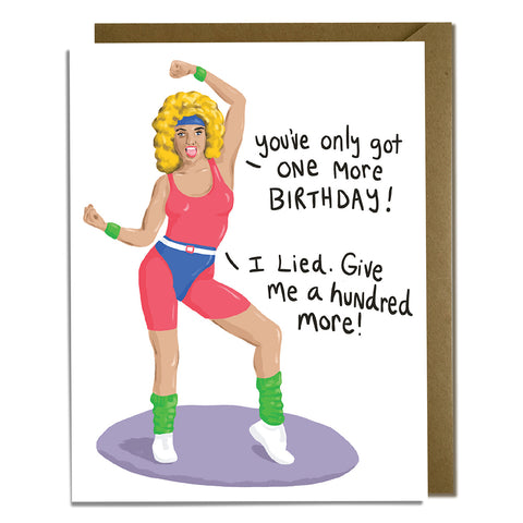 Exercise & Fitness Birthday Card