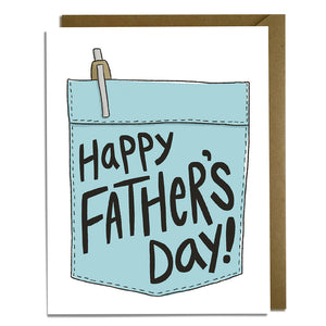 Dad Pocket - Father's Day Card