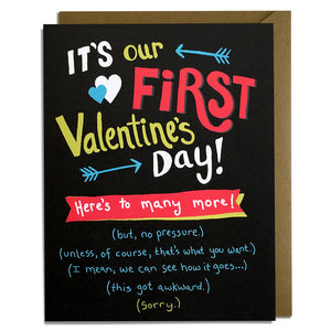 First Valentine's Day Card