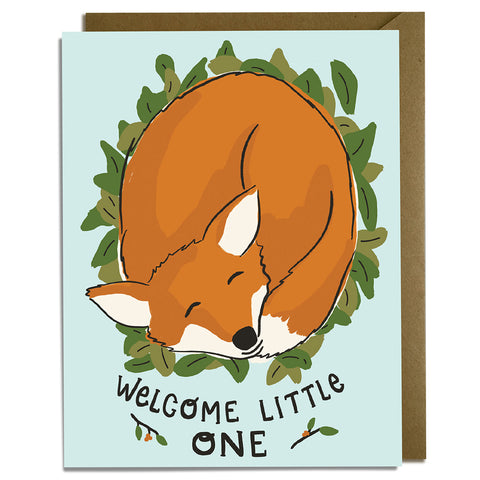 Fox Baby Card