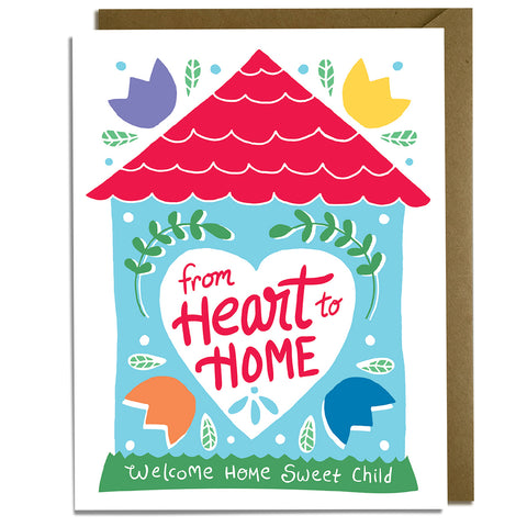 Heart to Home - Adoption Card