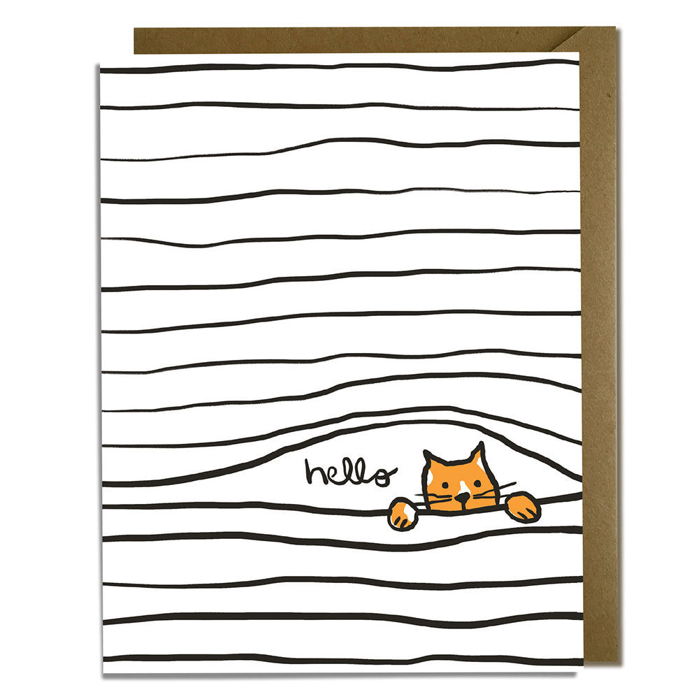 Hello Cat Everyday Card