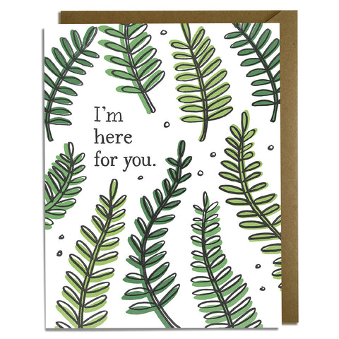 Here For You - Sympathy Card