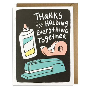 Holding Everything Together - Thank You Card