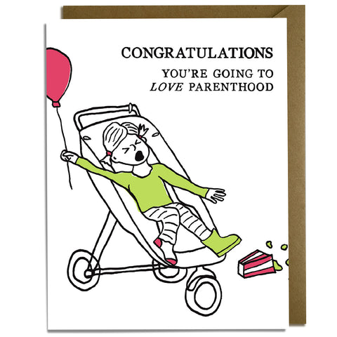 Love Parenthood Baby Card