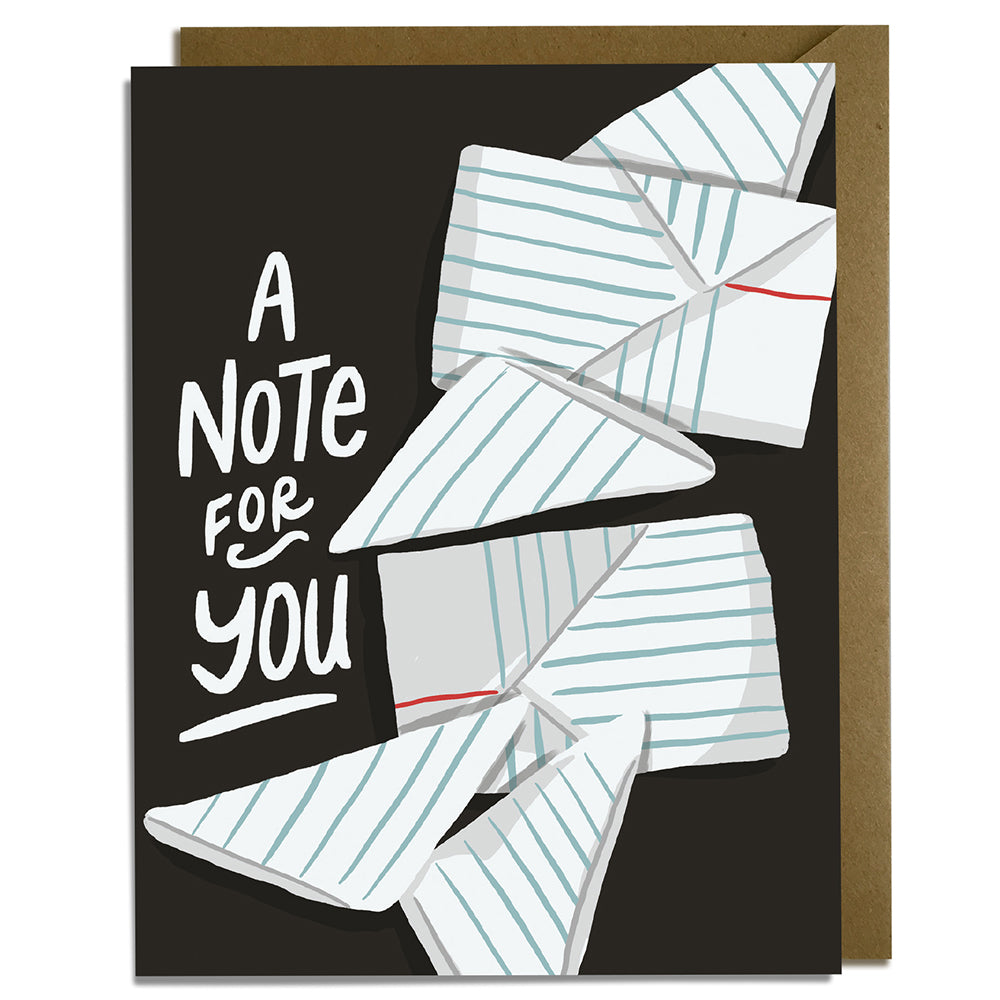 Note for You - Friendship Card