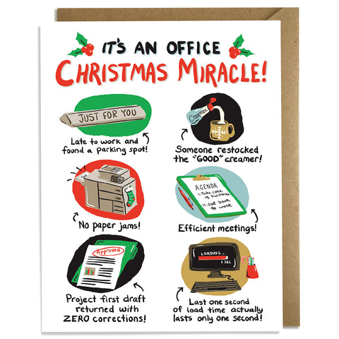 Office Miracle - Christmas Card